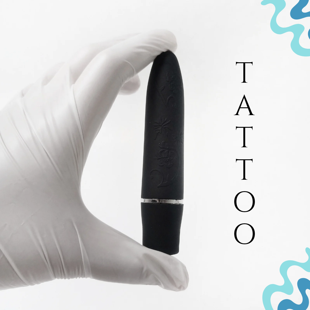 BLACK TATTOO I Vibrador suave