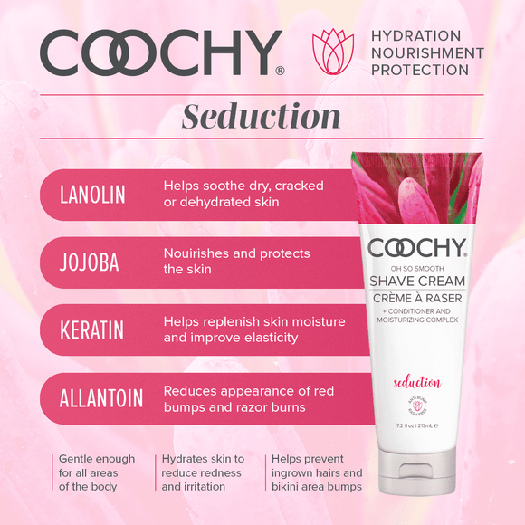 COOCHY SEDUCTION | Crema para afeitar zona Íntima