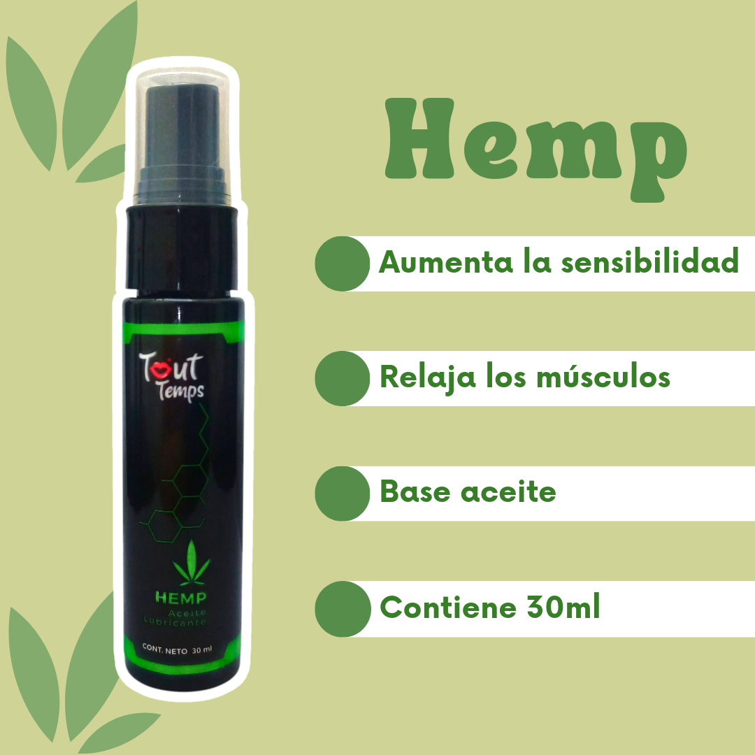 HEMP I Lubricante de aceite 30ml