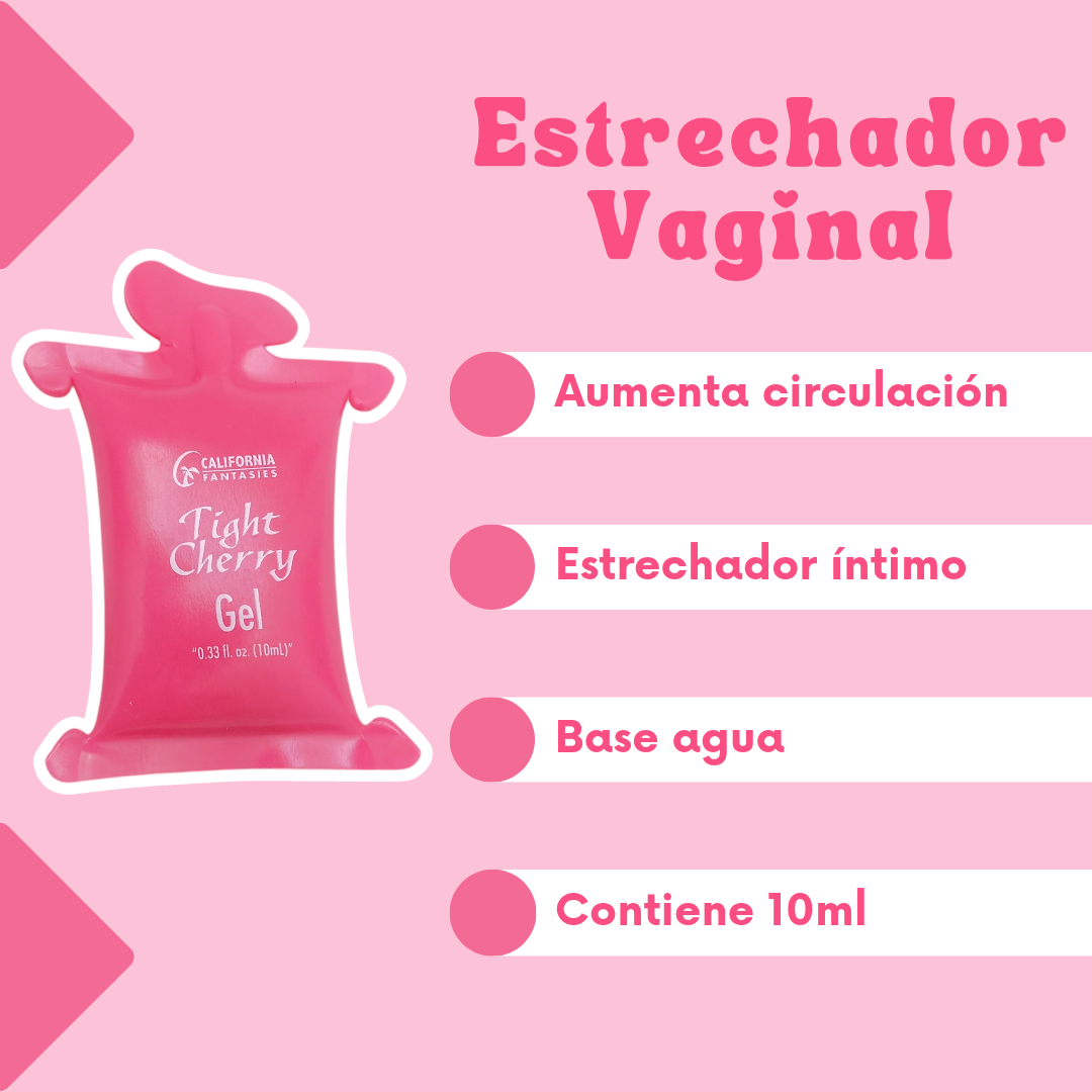 TIGHT CHERRY I Estrechador vaginal 10ml