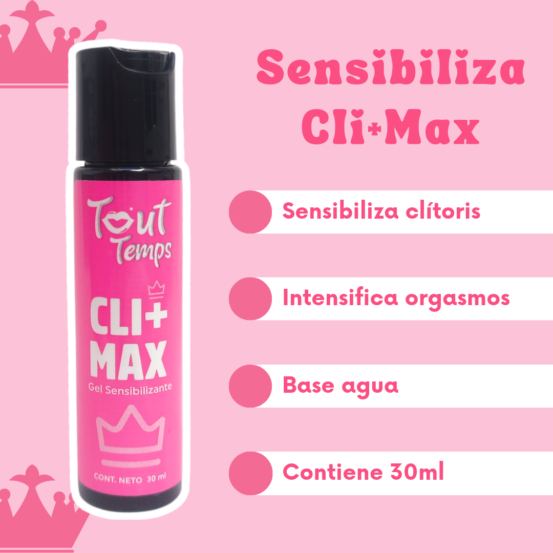 CLI+MAX I Lubricante para clítoris 30ml