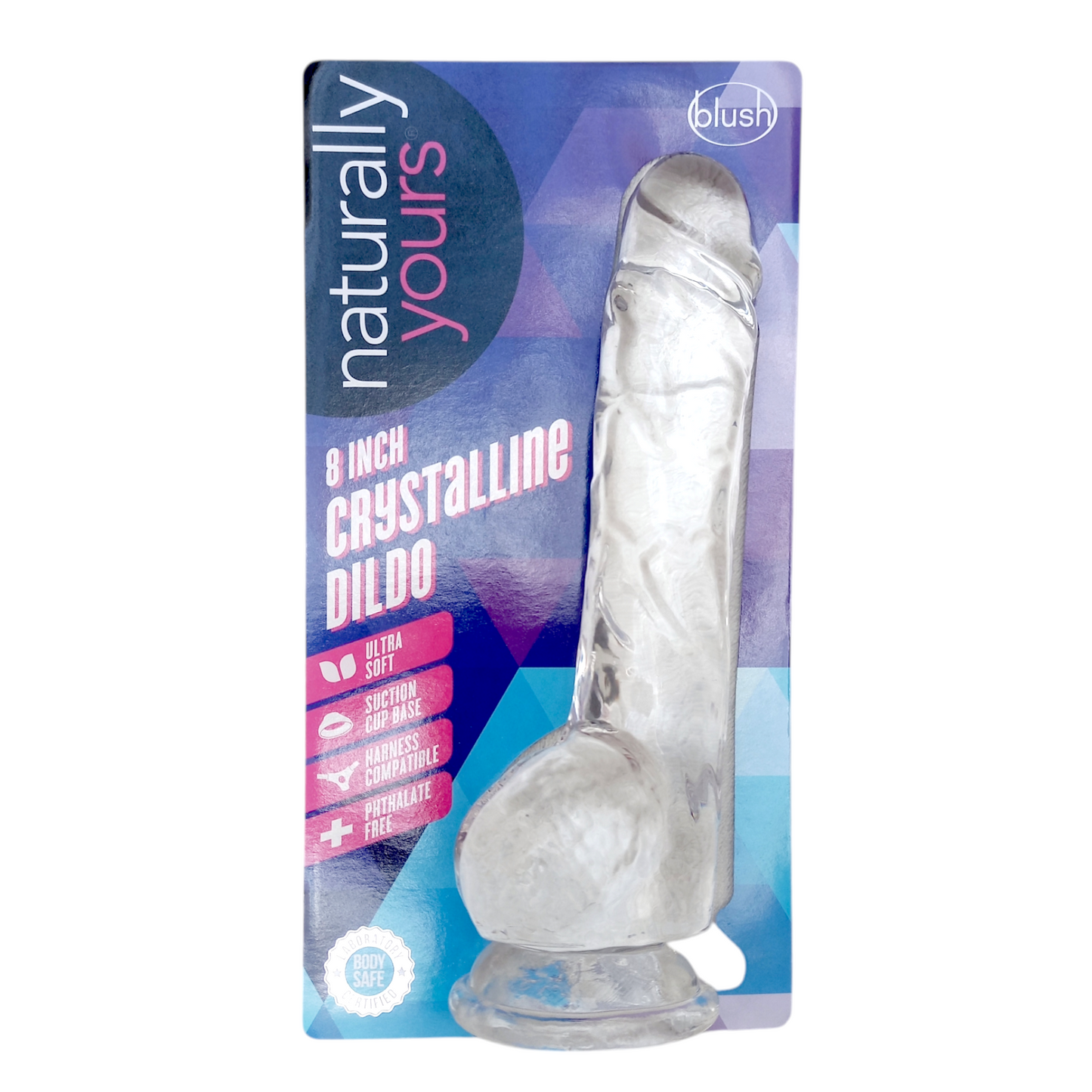 JELLY BEAN I Dildo transparente 18cm