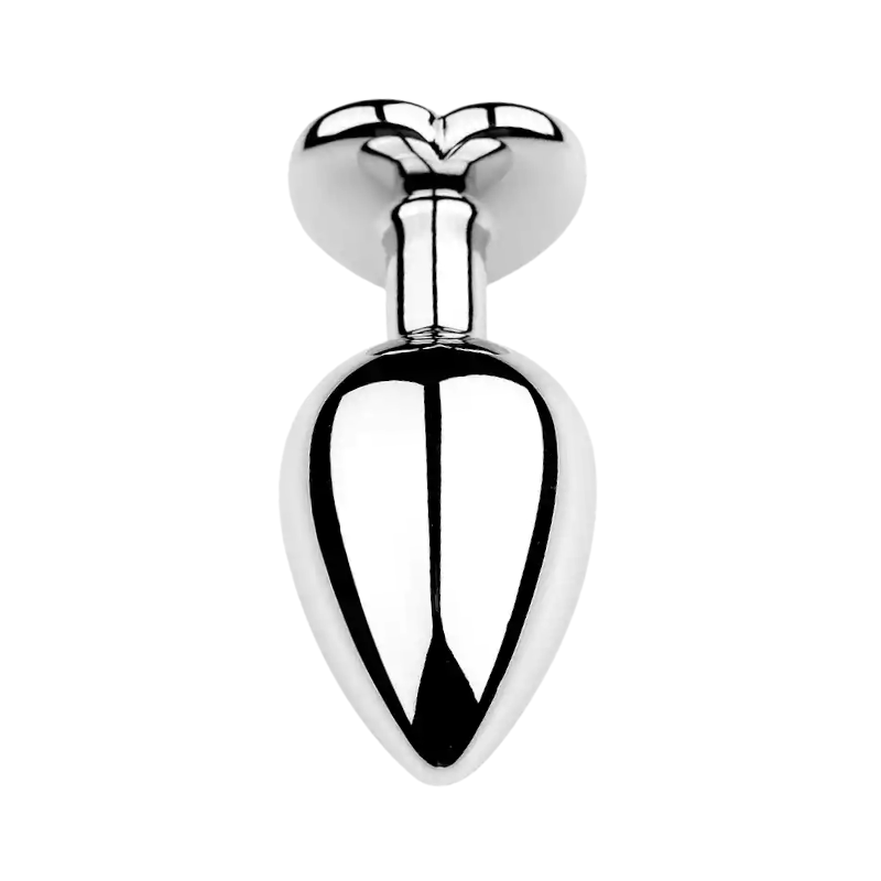 CORA I Plug anal metálico chico rojo