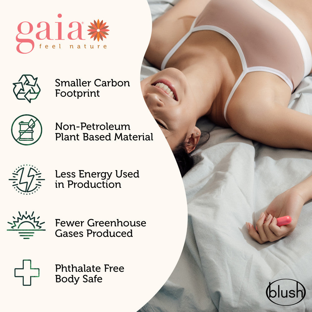 GAIA I Vibrador ecológico rosa