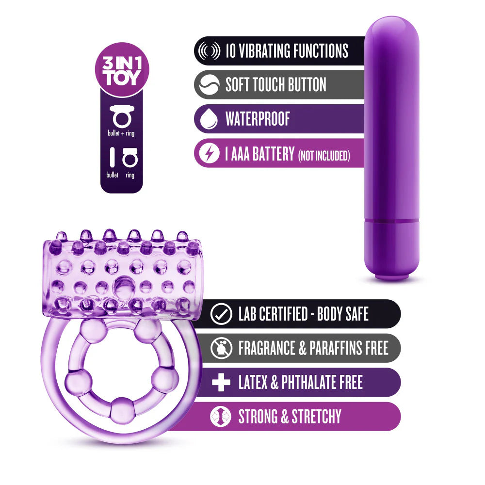 THE PLAYER I Anillo vibrador