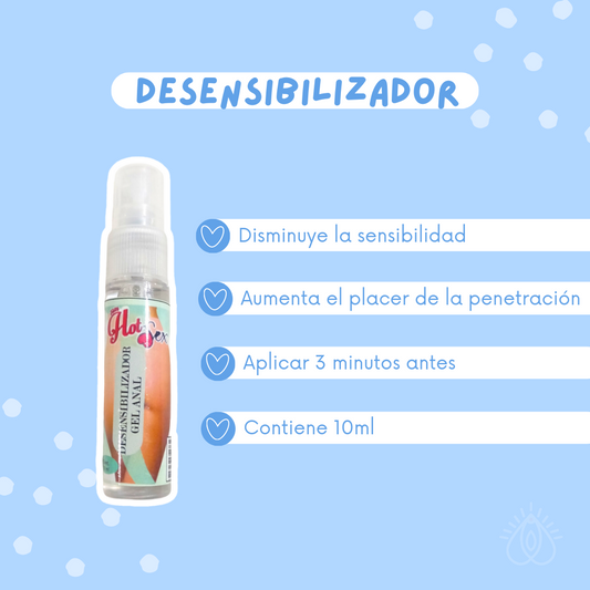 DESENSIBILIZADOR I Lubricante para anal 10ml y 30ml