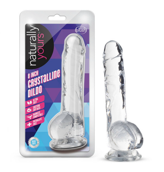 JELLY BEAN I Dildo transparente 18cm