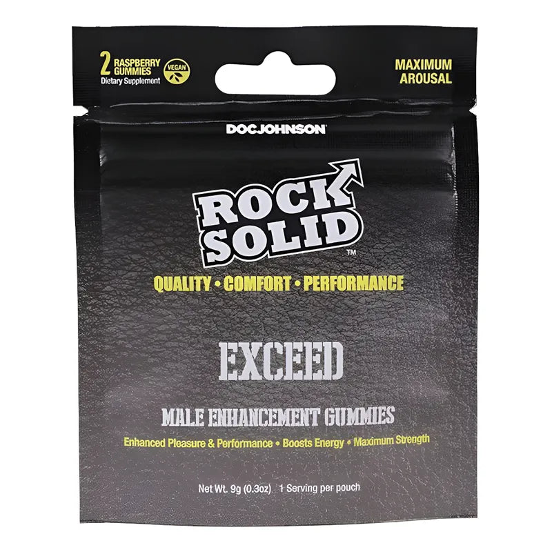 ROCK SOLID - gomitas vigorizantes para hombre