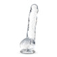 JELLY BEAN I Dildo transparente 18cm