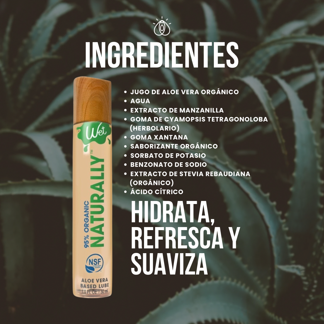 ALOE WET - orgánico 30 ml