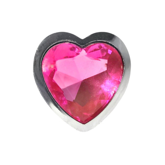 CORA I Plug anal metálico chico rosa